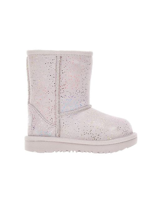 Ugg Gray Classic Ii Shimmer Sky Boots Kids