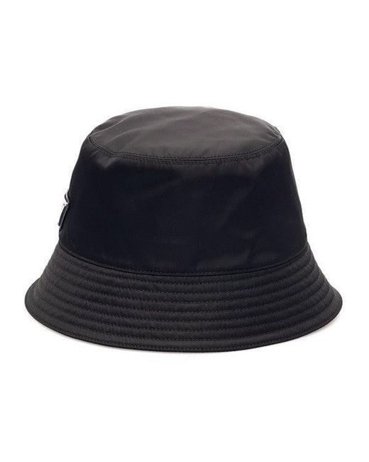 Prada Blue Re-Nylon Bucket Hat for men