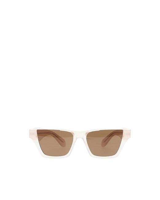 Alaïa Pink Acetate Sunglasses