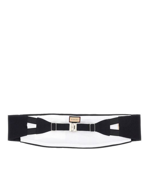 Gucci Black Silk Tuxedo Cummerbund for men