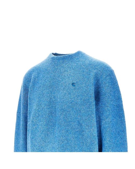 Carhartt Blue 'Curtis' Sweater for men