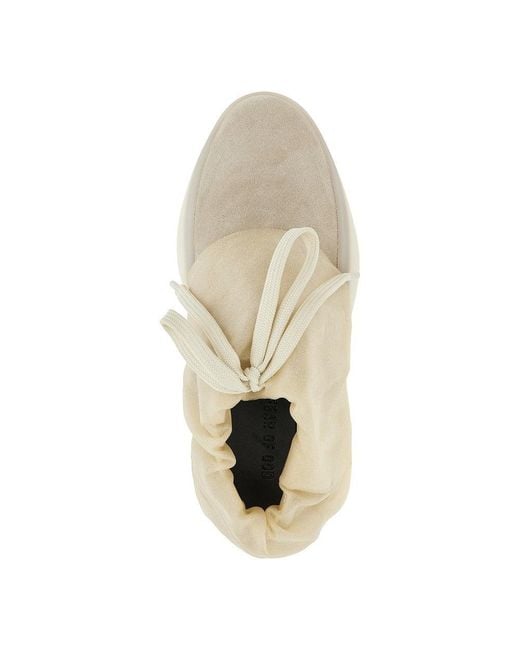 Fear Of God Natural Suede Leather 'Moc Runner' Sneakers for men