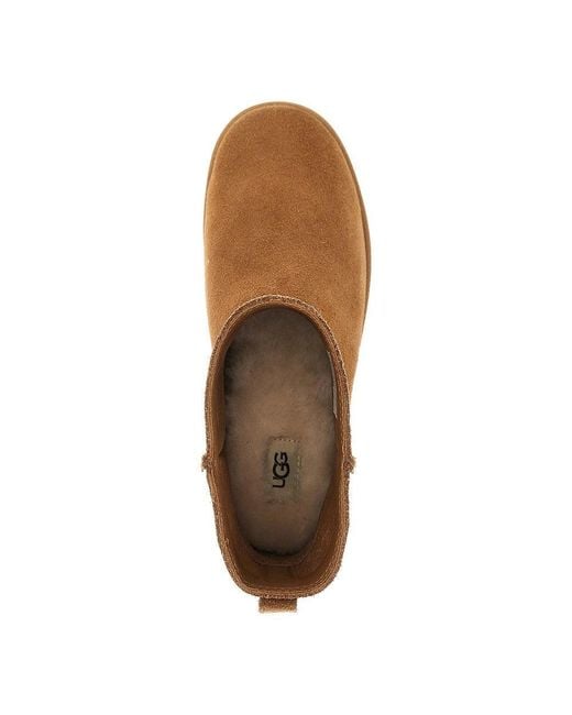 Ugg Brown Classic Mini Deconstructed Boots