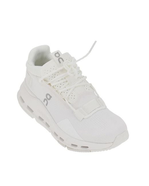 On Shoes White Cloudnova 2 Sneakers