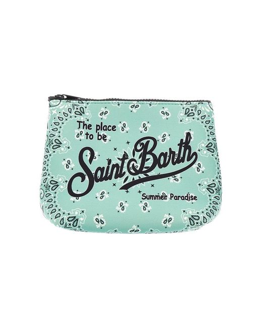 Mc2 Saint Barth Green 'Aline' Neoprene Pouch Kids