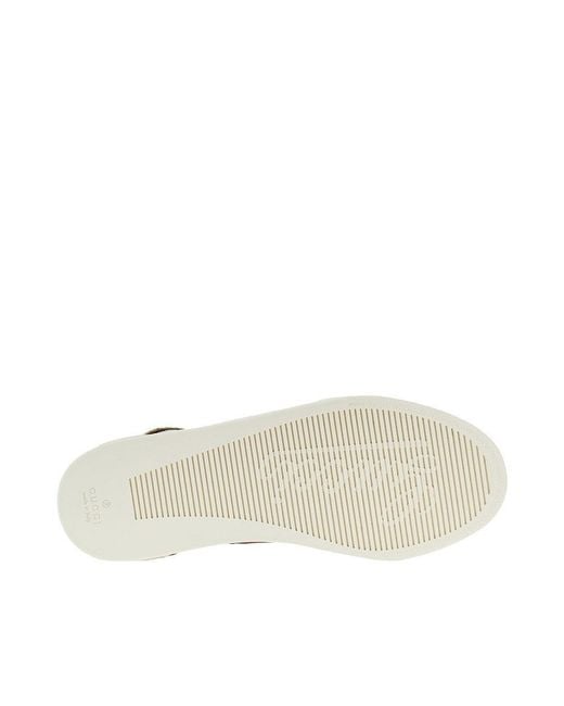 Gucci Brown Original Gg Fabric 'Stretch' Sneakers 9 for men