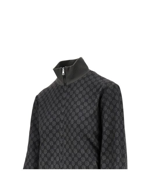 Felpa Full-Zip di Gucci in Black