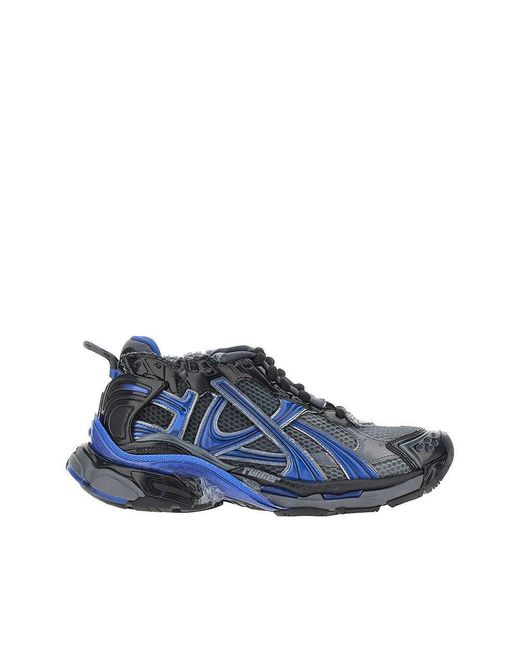 Balenciaga Blue 'Runner' Sneakers for men