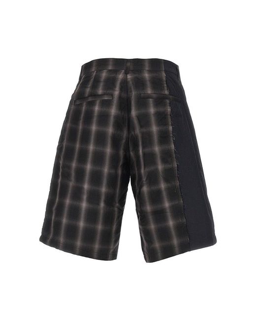 Bermuda Patchwork di Arte' in Gray da Uomo