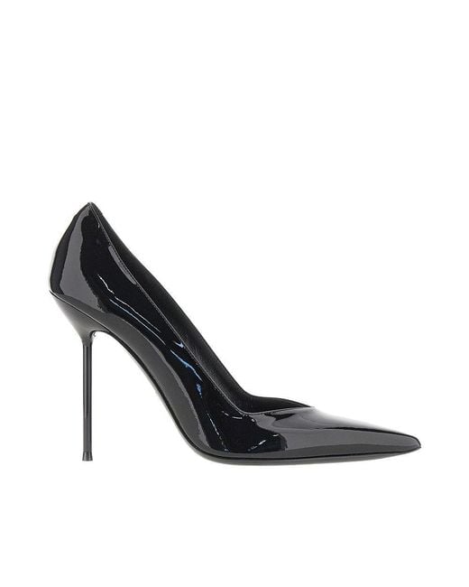 Paris Texas Blue 'Lidia' Patent-Leather Pumps