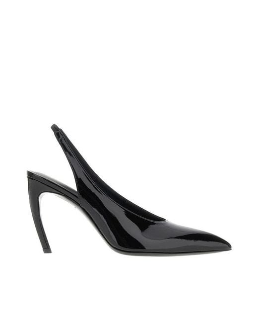 Slingback 'Viper' di The Attico in Black