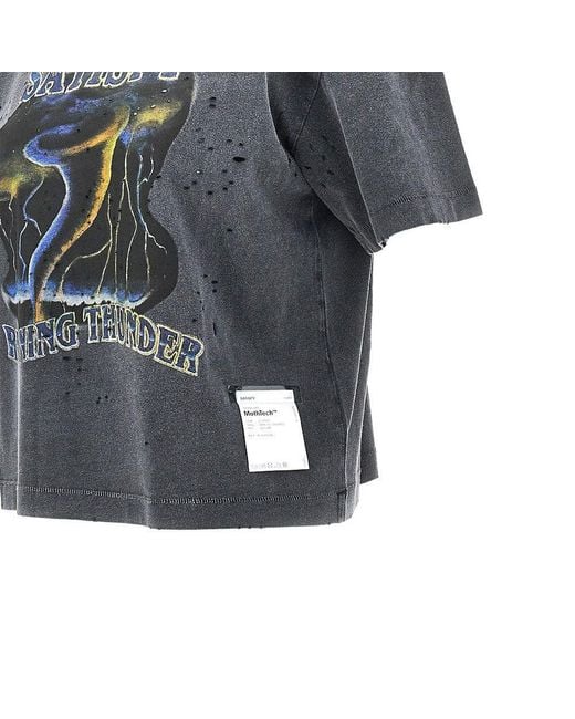 Satisfy Gray Printed Mothtech T-Shirt
