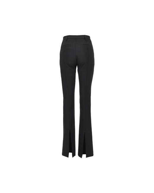 THE LATEST Black 'Elvira' Split Flared Pants