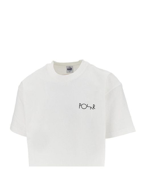 POLAR SKATE White 'Lost & Found' T-Shirt for men