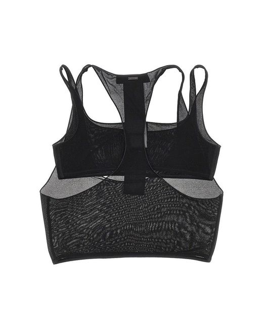 Top Due Pezzi di Gucci in Black