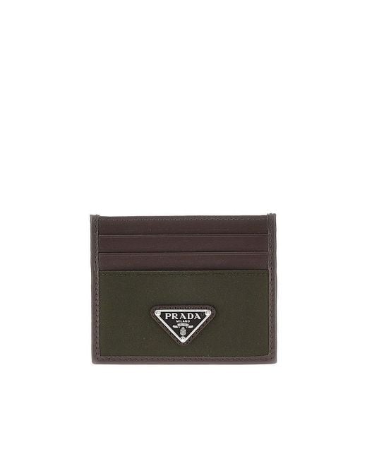 Prada Black Speedrock' Cardholder for men