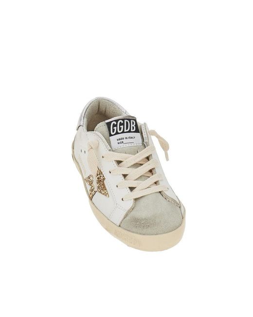Golden Goose Deluxe Brand Multicolor 'Super-Star' Leather Sneakers Kids