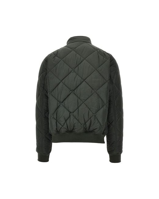 Barbour Green Quilted Nylon 'Merchant' Jacket for men