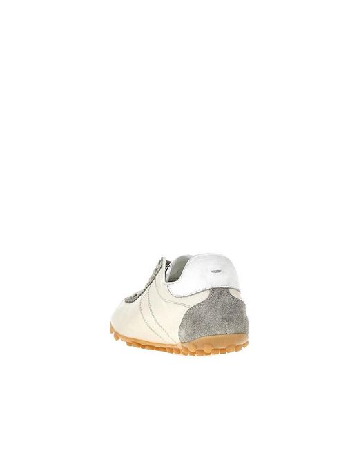 Maison Margiela Natural 'Sprinters' Leather Sneakers for men