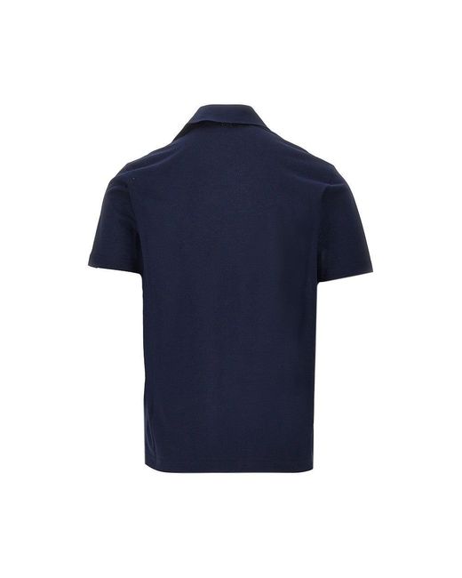 Polo di Herno in Blue da Uomo
