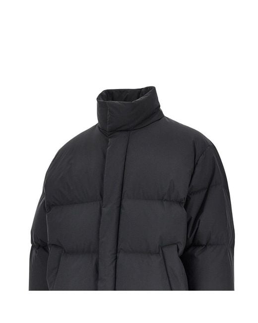 Saint Laurent Black Quilted And Padded Nylon Downjacket for men