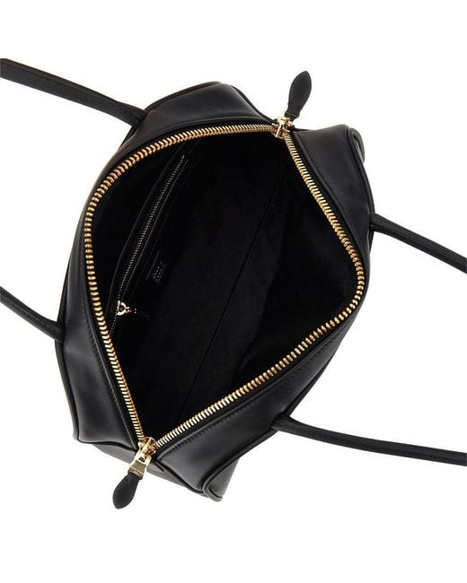 Miu Miu Black Leather Medium 'Beau' Bag