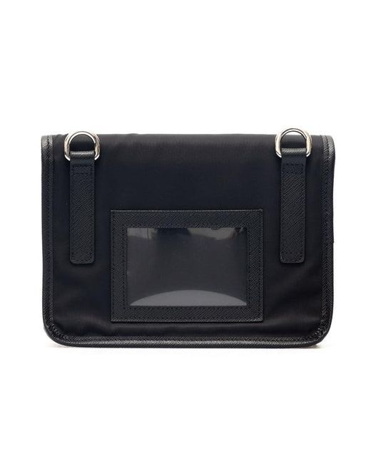 Pouch Porta Smartphone di Prada in Black da Uomo