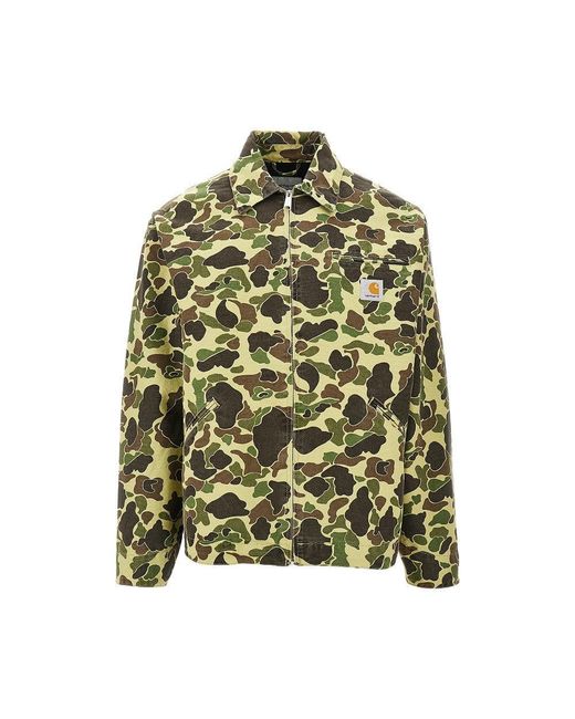 Carhartt Green Duck Detroit Jacket for men