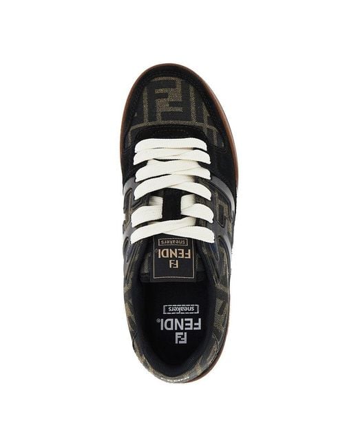 Sneakers Match' di Fendi in Black da Uomo