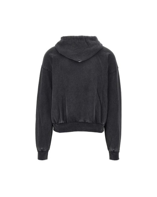 Obey Black Cotton-Blend 'Gothic' Sweatshirt for men