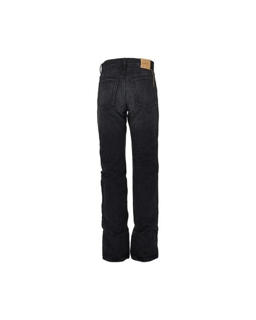 Fendi Black Denim Slim-Fit Jeans for men