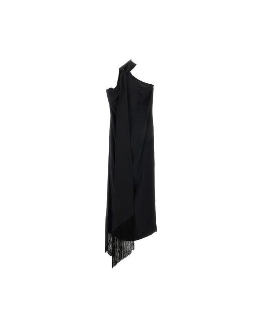 ‎Taller Marmo Black 'Kempner' Ankle-Length Dress
