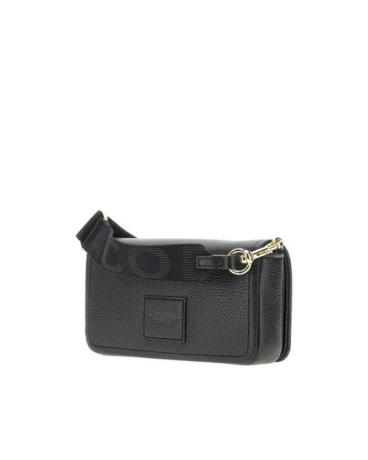 Marc Jacobs Black Grain Leather 'The Mini Bag'