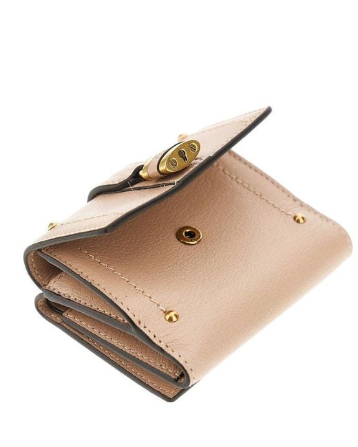 Chloé Natural 'Mini Paddington' Tri-Fold Wallet