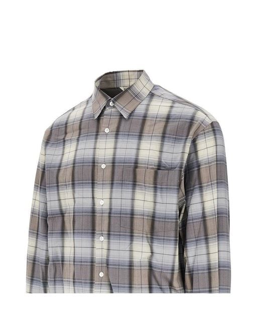Camicia di Auralee in Gray da Uomo