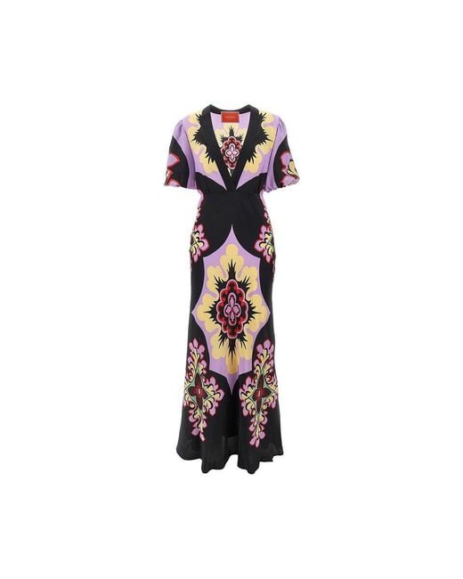 LaDoubleJ Multicolor 'Marlene' Long Dress