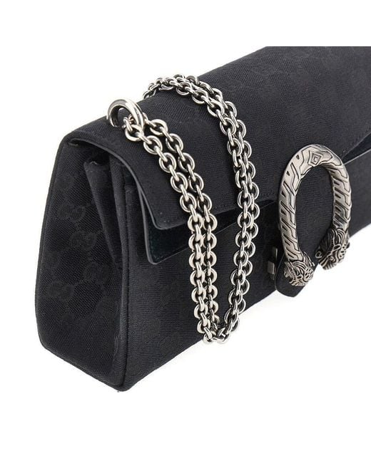 Gucci Black Medium 'Dionysus' Bag