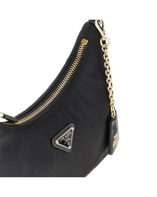 Prada Black Re-Nylon Re-Edition 2005' Bag