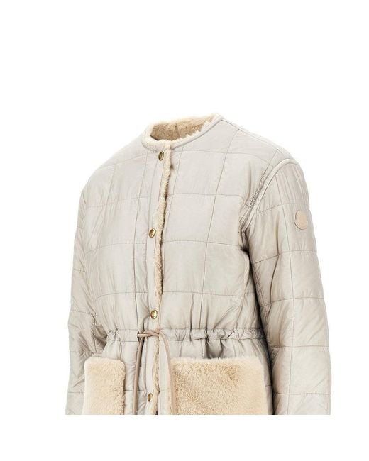 Moncler Natural 'Tipule' Reversible Short Jacket