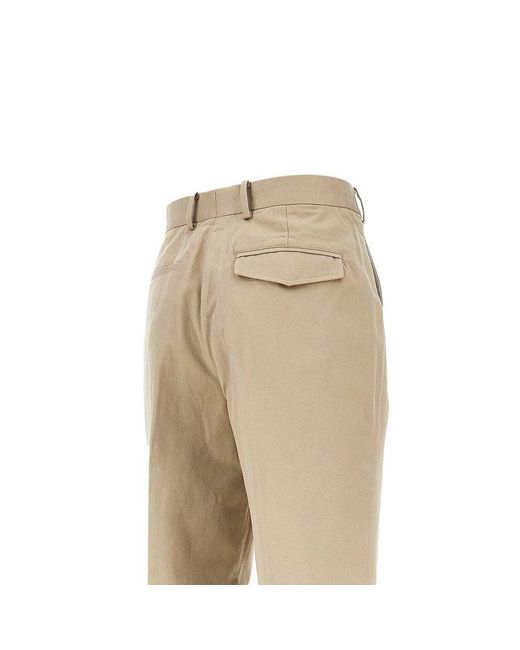 Wax London Natural 'Aubyn' Twill Pants With Dart for men