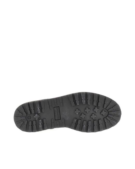 Diemme Black Leather And Rubber 'Cornaro' Sneakers for men
