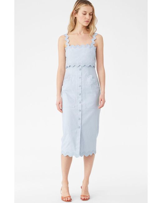 rebecca taylor denim dress