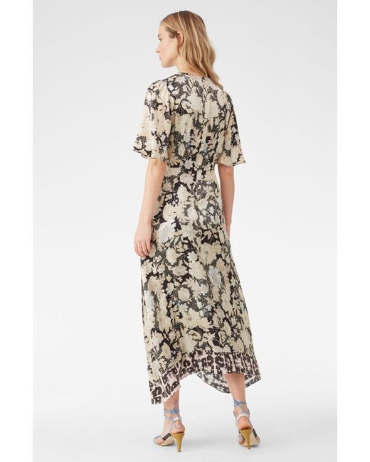 gold leaf dress