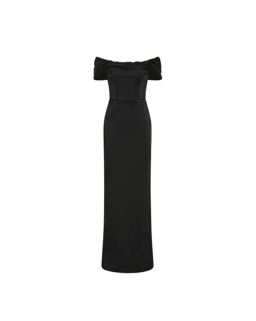Rebecca Vallance Black Lia Gown
