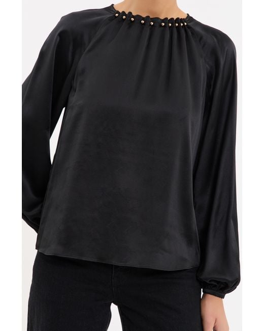 Rebecca Vallance Black Lavinia Blouse