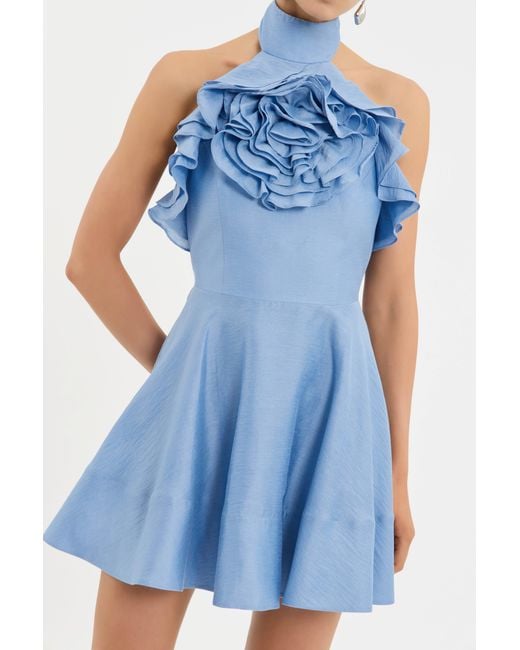 Rebecca Vallance Blue Pastèque Mini Dress