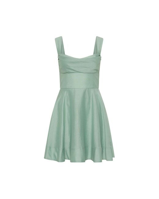 Rebecca Vallance Green Serenity Mini Dress