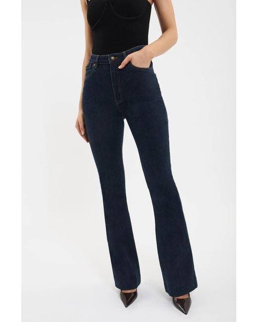 Rebecca Vallance Black Gisele Flare Jean