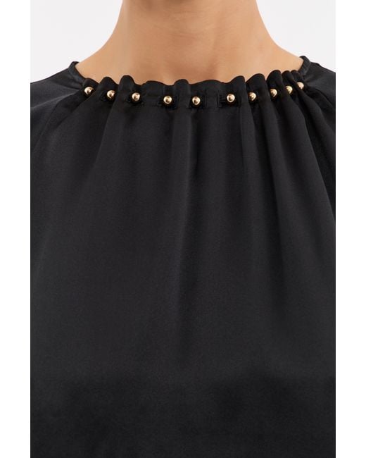Rebecca Vallance Black Lavinia Blouse