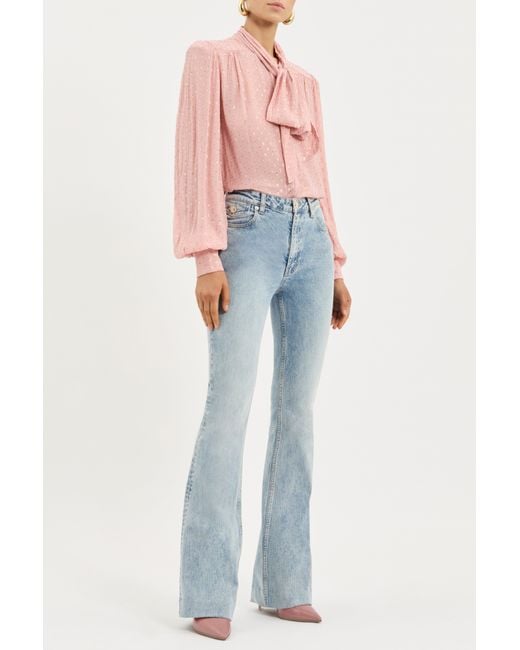 Rebecca Vallance Blue Hasina Blouse
